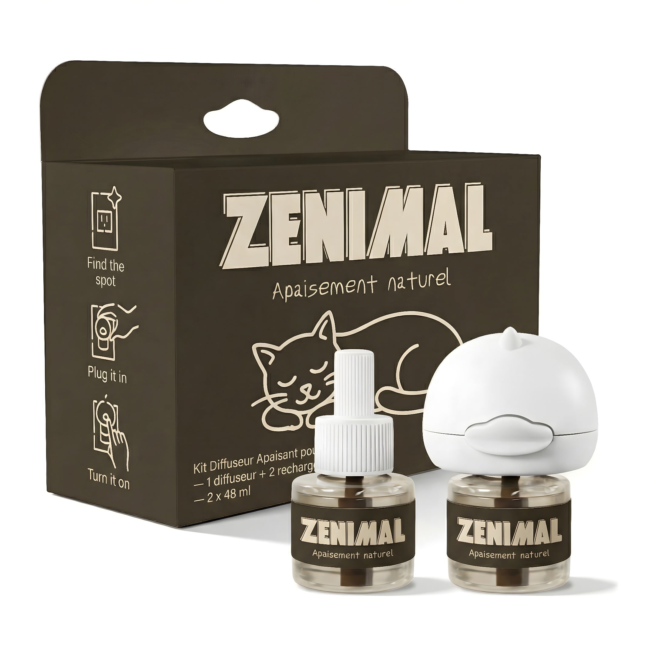 Kit Diffuseur Apaisant pour Chat